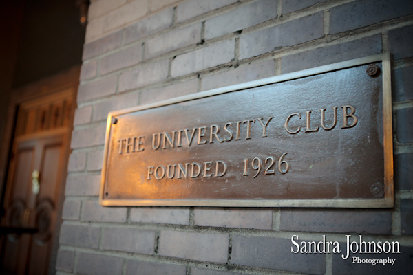 Best University Club Wedding photographer - Sandra Johnson (SJFoto.com)